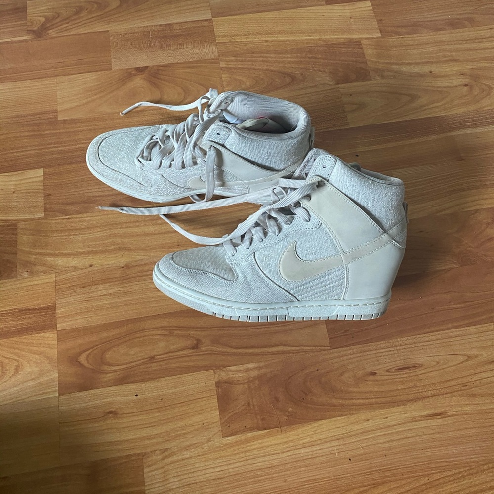 Nike Dunk Wedges all-white